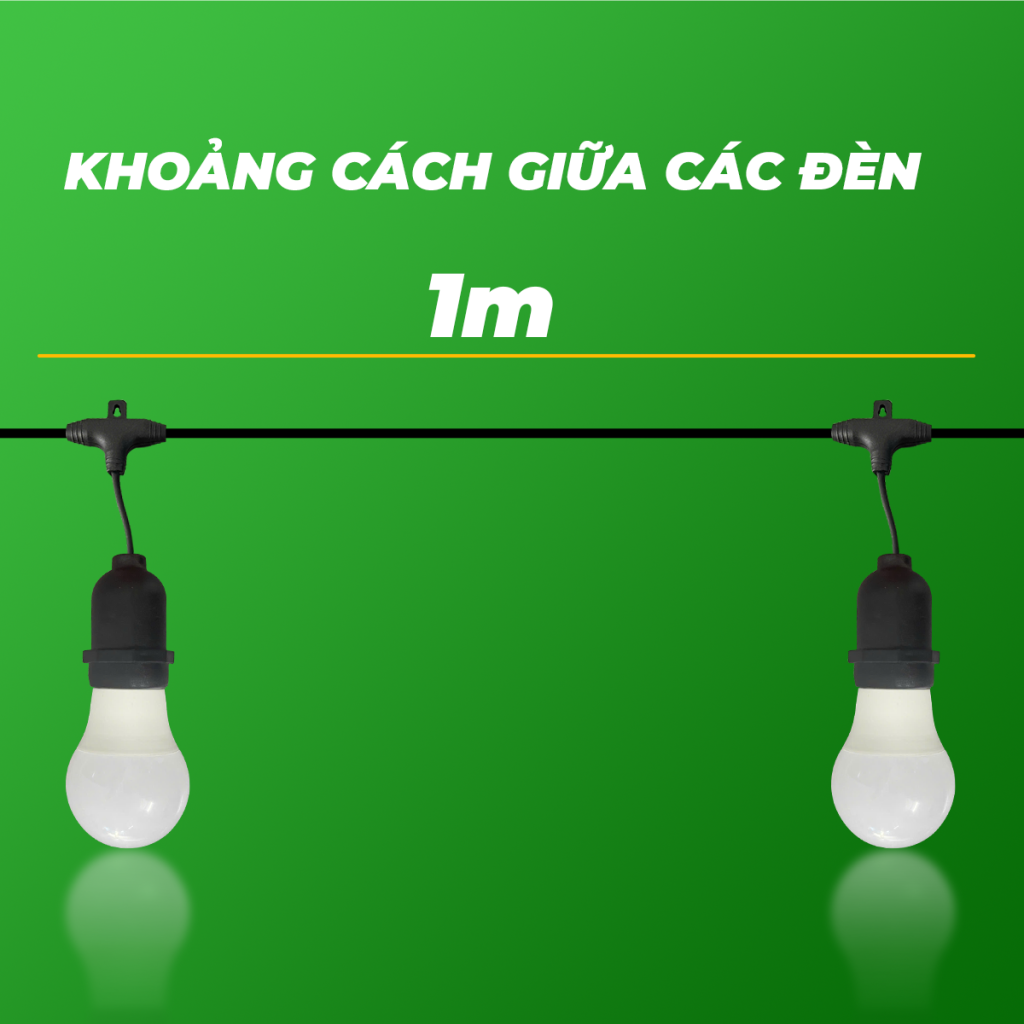 DÂY ĐÈN 10M – 10 ĐÈN