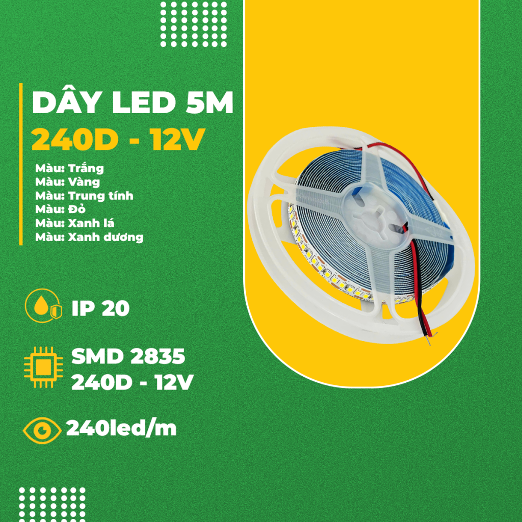 LED 5M – 240D
