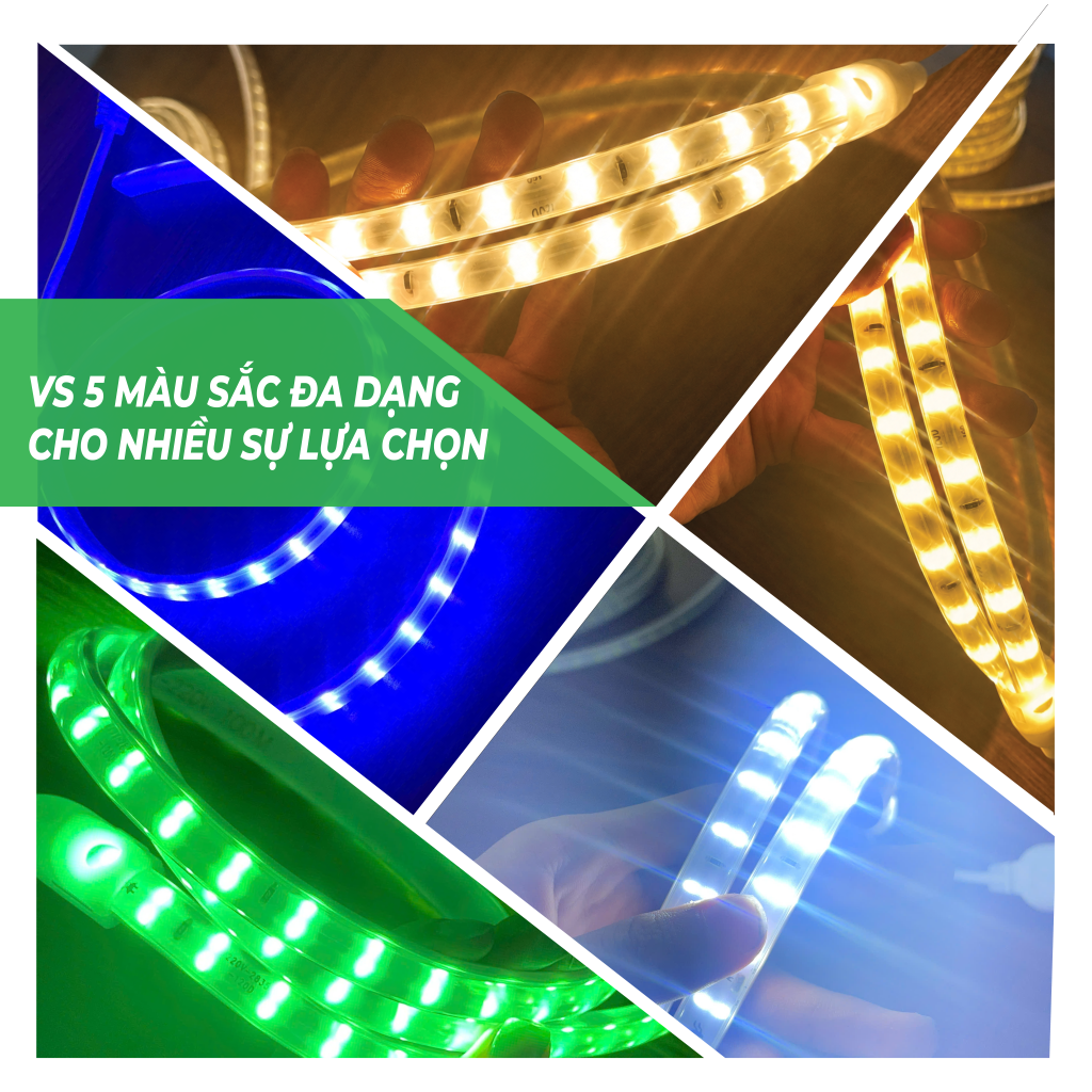LED 100M – 2 DÃY LED
