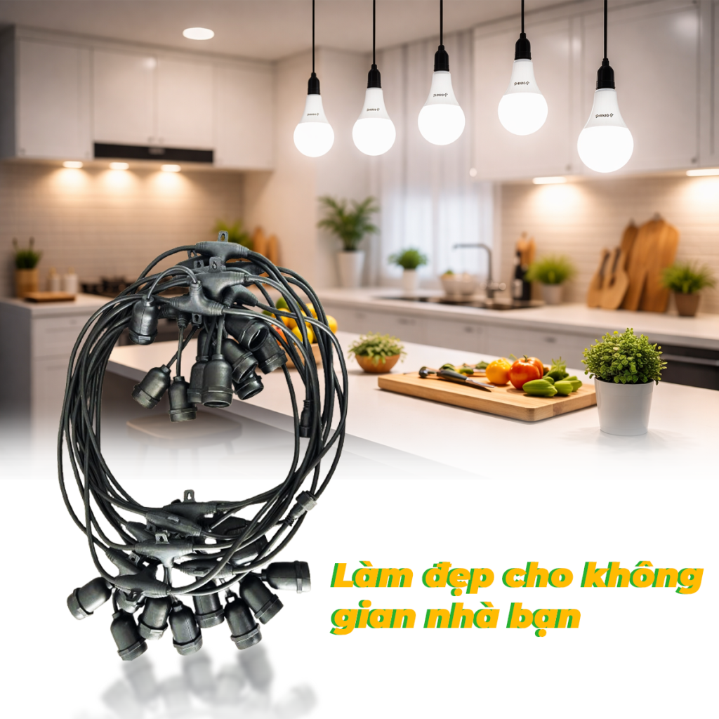DÂY LED 10M-10 ĐUI