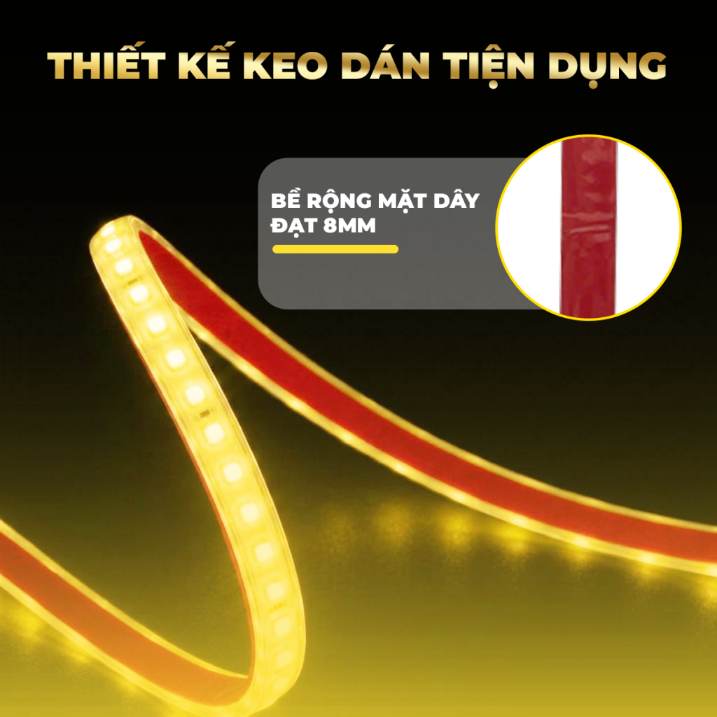 LED 100M – 1 DÃY LED