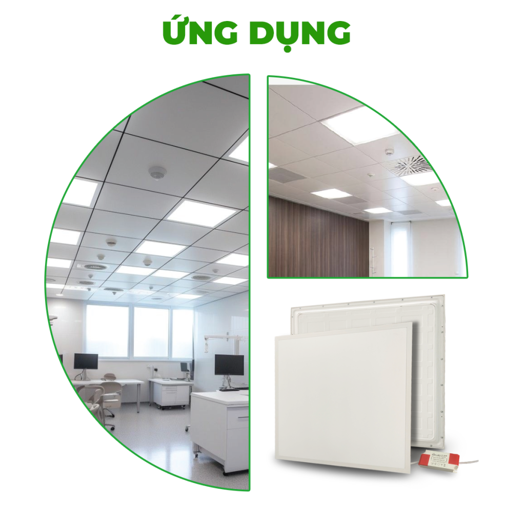 ĐÈN PANEL VIỀN NHÔM TRẮNG
