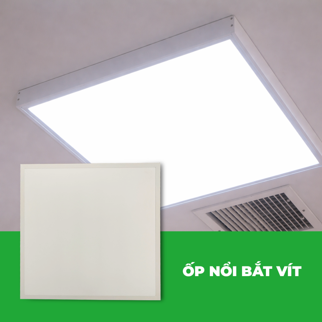 ĐÈN PANEL VIỀN NHÔM TRẮNG