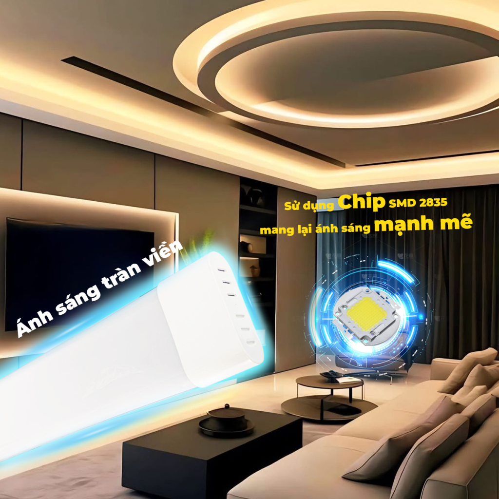 LED BÁN NGUYỆT ĐẦU OVAL