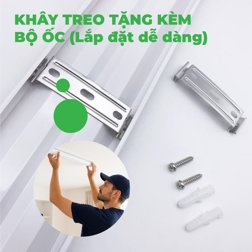 LED BÁN NGUYỆT ĐẦU VUÔNG