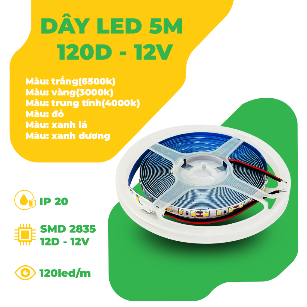 LED 5M – 120D