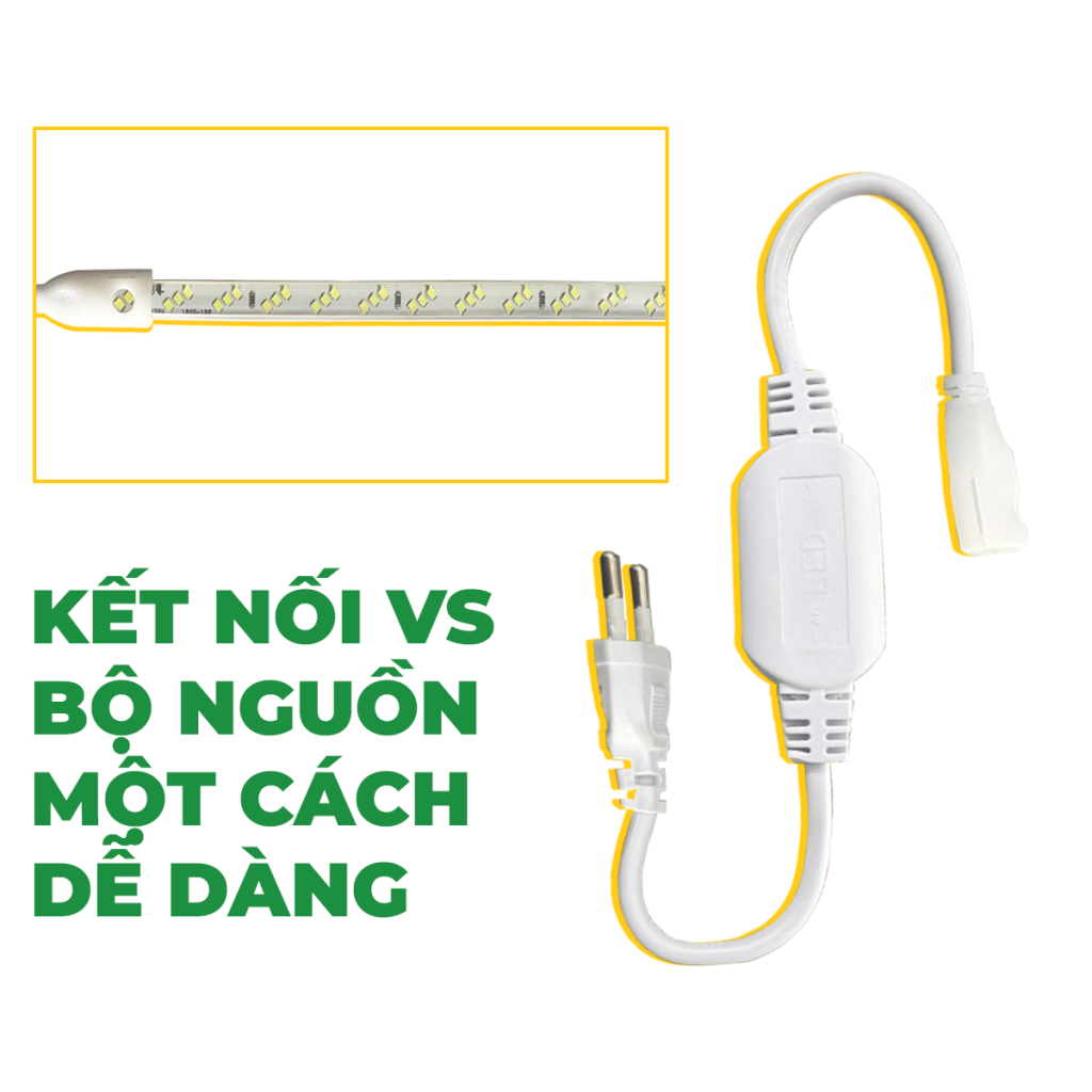 LED 100M – 3 DÃY LED