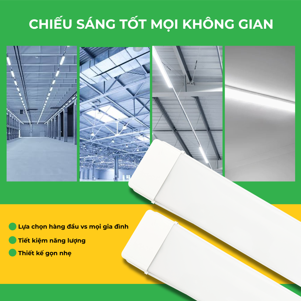 LED BÁN NGUYỆT ĐẦU VUÔNG – CAO CẤP